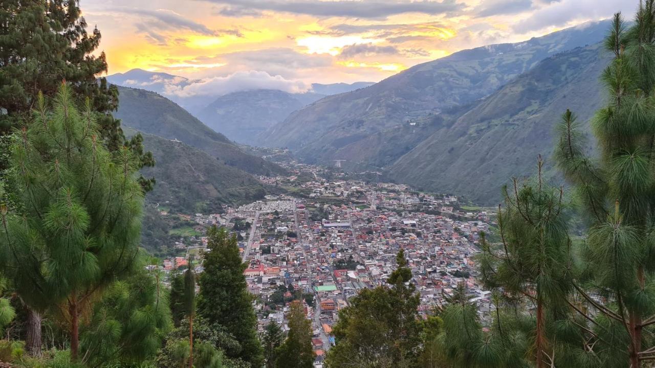 Premium Holiday Cabin - Spectacular Tungurahua Volcano View Baños Buitenkant foto